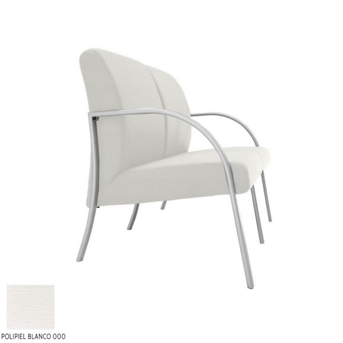 Sillón sala de espera SELENA 2 plazas de Vincolo